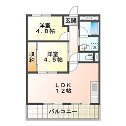 ドゥナーレ津新町 4階/2-411