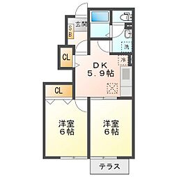 レジデンスブロッコリー　Ａ棟 1階