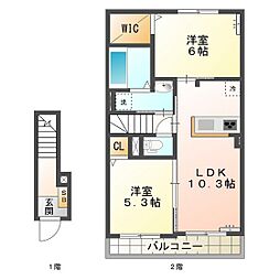 ベル ヴィレッジ A 2階