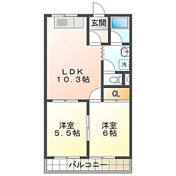 シルキータウン 2階/C203