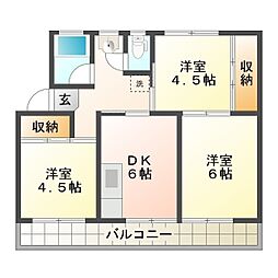 川田コーポラスA 2階