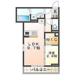 ディーシャンブル 南丸之内B 2階/201