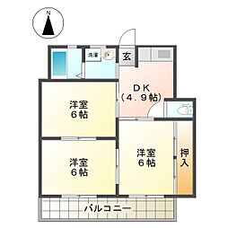 門屋ハイツ 2階/201