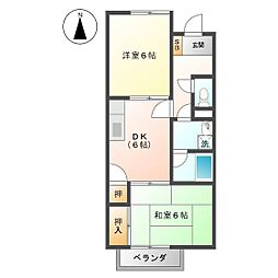 ハイツサンシャイン 2階/205