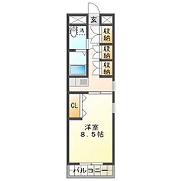 シティフラット中村 2階
