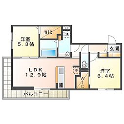 ディーシャンブル 南丸之内A 2階/202