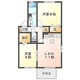 アヴェニール B 1階/101