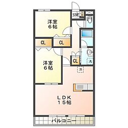 ハイツビオラ 2階/202