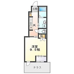 ディアコート中川原 1階