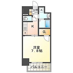 Ｓ‐ＲＥＳＩＤＥＮＣＥ四日市安島ａｌｏｇｇｉｏ 5階1Kの間取り