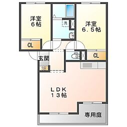 インペリアルコート川曽I　II 1階