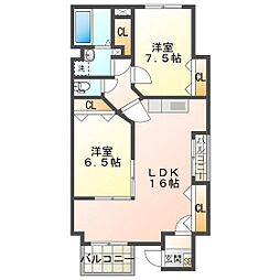 サンライズ櫻　Ａ 1階