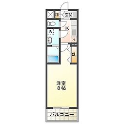 Ｓ-ＲＥＳＩＤＥＮＣＥ四日市市堀木ａｍａｎｔｅ（アマンテ） 9階1Kの間取り