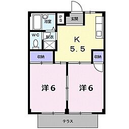 シティハイツヤマノ 2階