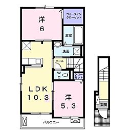 トレノ カーサ I 2階/201