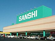 スーパー「スーパーサンシみえ川越インター店まで650ｍ」