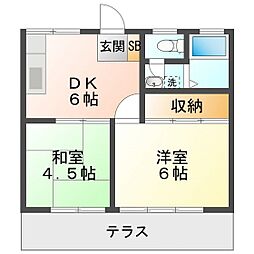 シティハイツ藤 1階