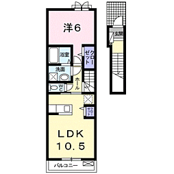アーコンシェル B 2階