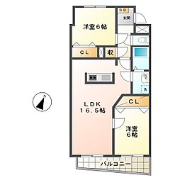 グランドヒルズ 1階