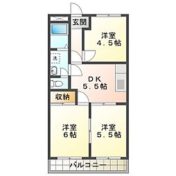 グランチェスタ田中 1階/101