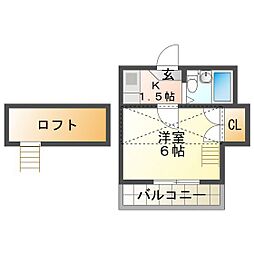 北浜町アパート 1階/105