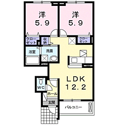 ティアモ　Ｃ 1階/102