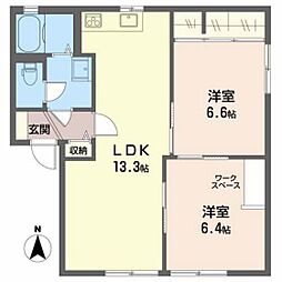 ラモンターニュ　A 1階/102