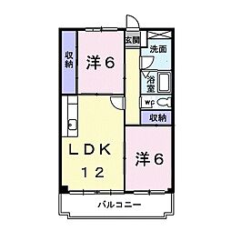 パレスピュアII 3階/3B