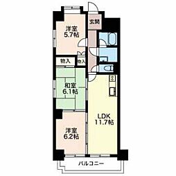 エスパシオときわ 3階