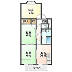 マンション八千代 1階/1C