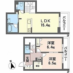 シャーメゾン ラ テラ 2階