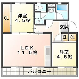 ビレッジハウス笹川108号棟 3階