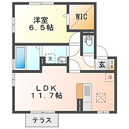 リビングタウン阿倉川　Ｌ 1階/102