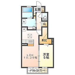 サンシエール中川原　壱番館 1階/102