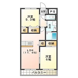 ビバリープレジア 2階