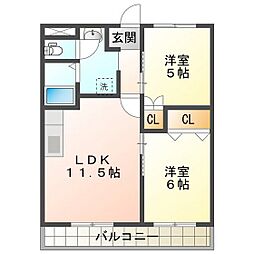 パールロイヤル江島 2階