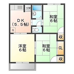 セントリバーハイツ千代崎C 1階