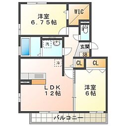 リビングタウン鈴鹿旭が丘 A棟 2階