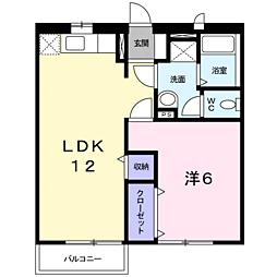 レイクサイドドミール 1階/102