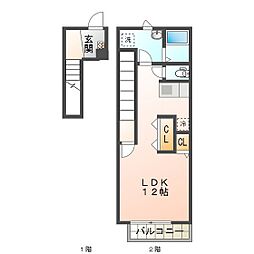 プルミエＳ 2階/201