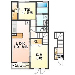 D−room桂 A棟 2階