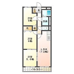 メゾンクラージュ 3階/3C