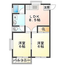 アメニティハイツ宮前 2階