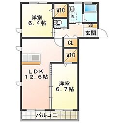 グラシス 2階