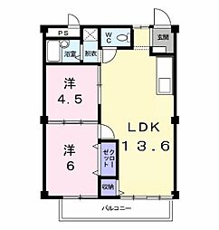 シティハイツ藤田Ｂ 2階