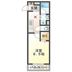ルーエレジデンツ三日市 2階