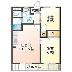 パールロイヤル江島 4階/403