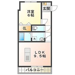 クレセントムーン 2階