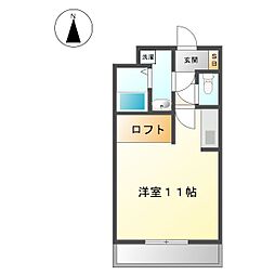 ウッドベルスクエアA 2階