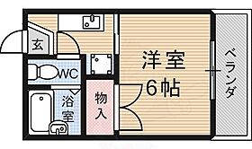 メゾンドマメール  ｜ 京都府京都市伏見区深草大亀谷万帖敷町（賃貸アパート1K・2階・18.00㎡） その2